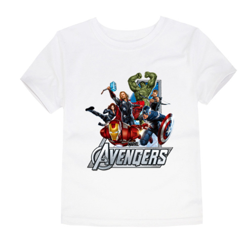 Avengers - Children's cartoon short sleeve