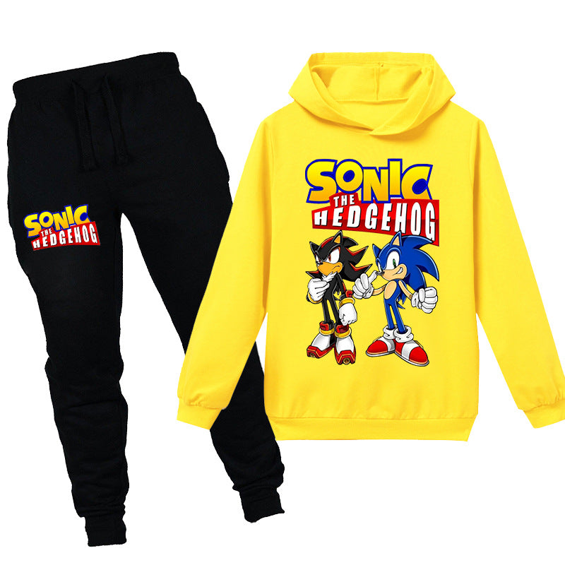 Sonic - Children's Long-Sleeved Sweater Suits, Large Children's Clothing