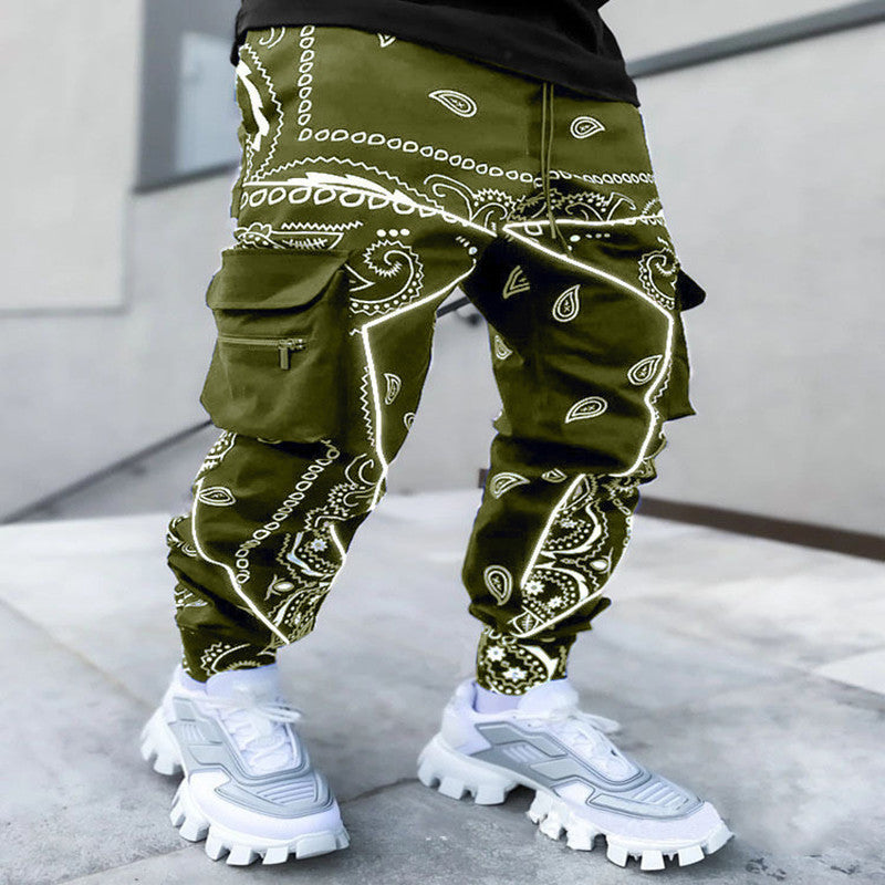 Loose High Street Multi-pocket Tooling Trousers