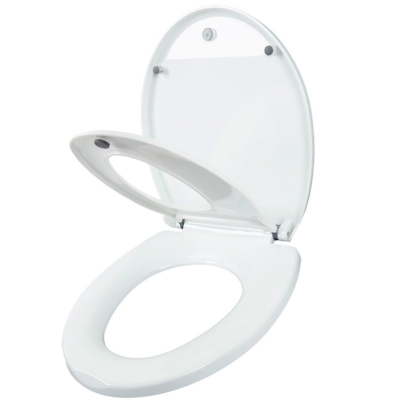 Round Toilet Seat with Child Potty Training Cover