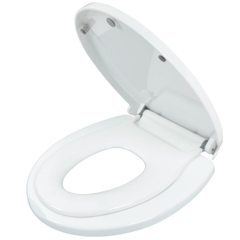 Round Toilet Seat with Child Potty Training Cover