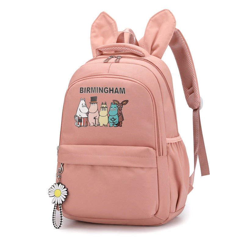 Nylon wear-resistant waterproof schoolbag / bookbag