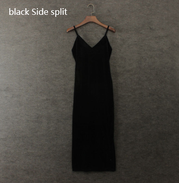 Velvet strap dress