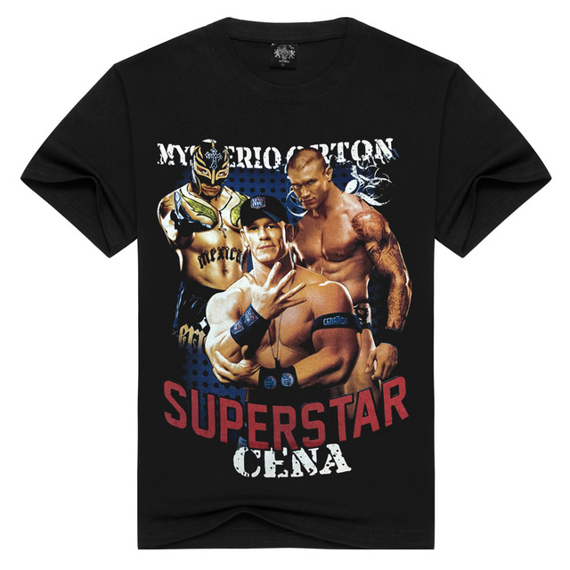 Wrestling print T-shirt