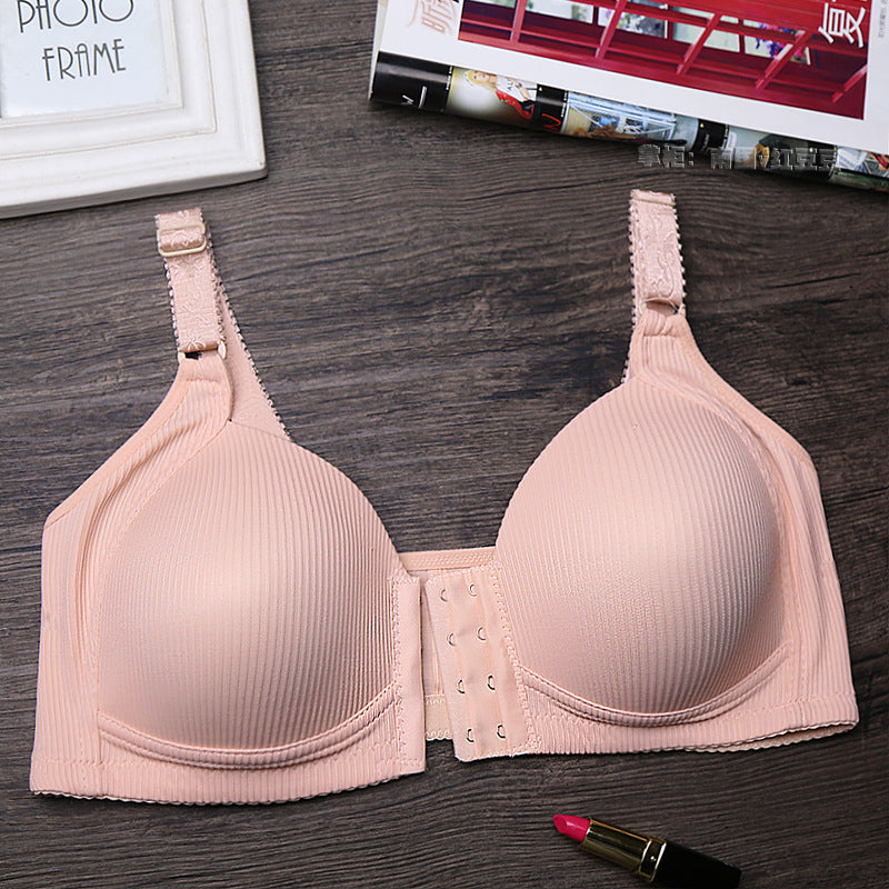 Large size bra without steel ring