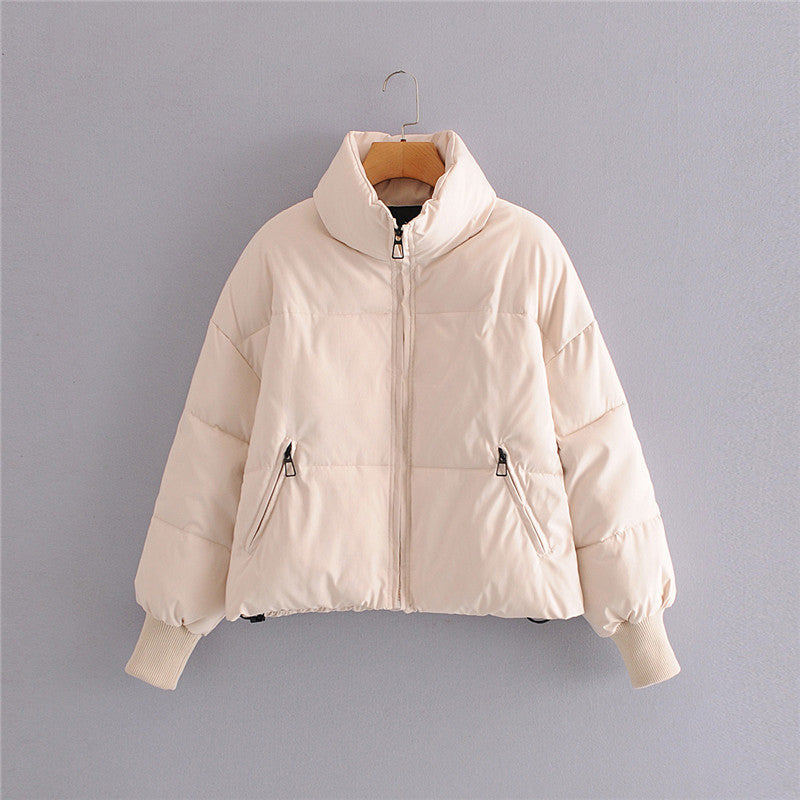 Autumn and Winter Casual Loose Bread Coat Cotton Jacket