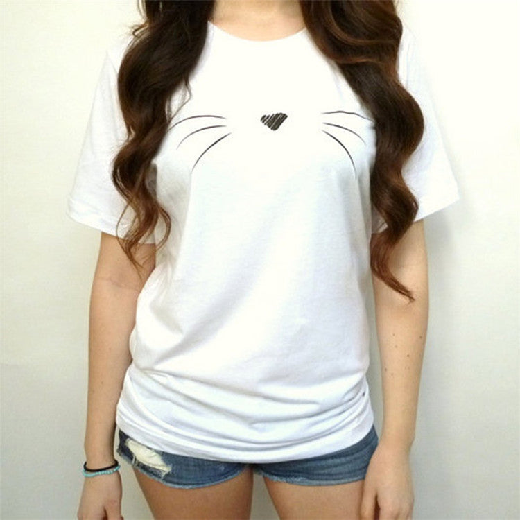 Love Kitten loose T-shirt