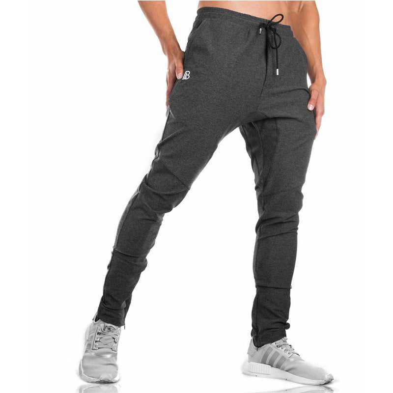 Muscle brothers trousers men's cotton feet pants