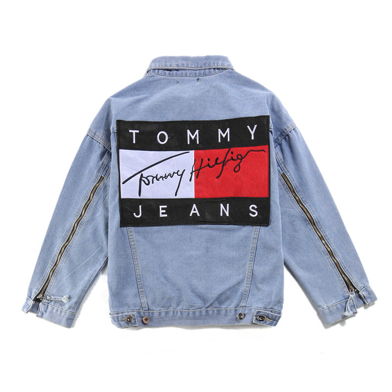 Tommy Jeans - Patchwork Back Denim Coat