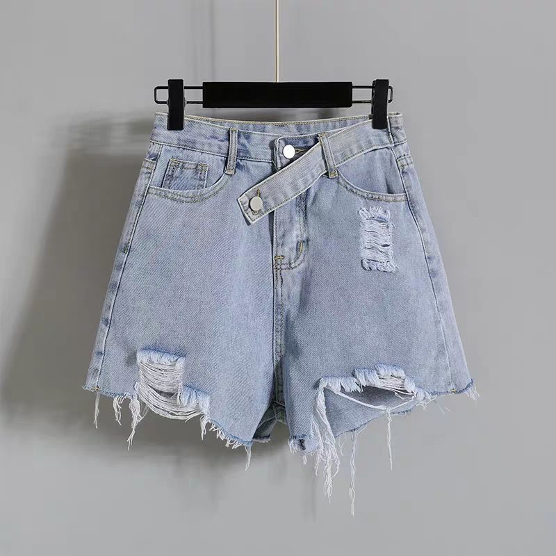 Age - reduced T-shirts and denim shorts