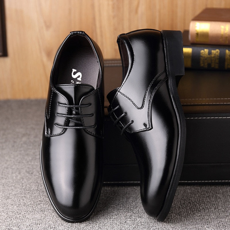 Business Men's leather shoes