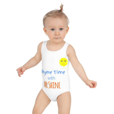 Rhyme Time with Mr Shine - Toddler Swimsuit.