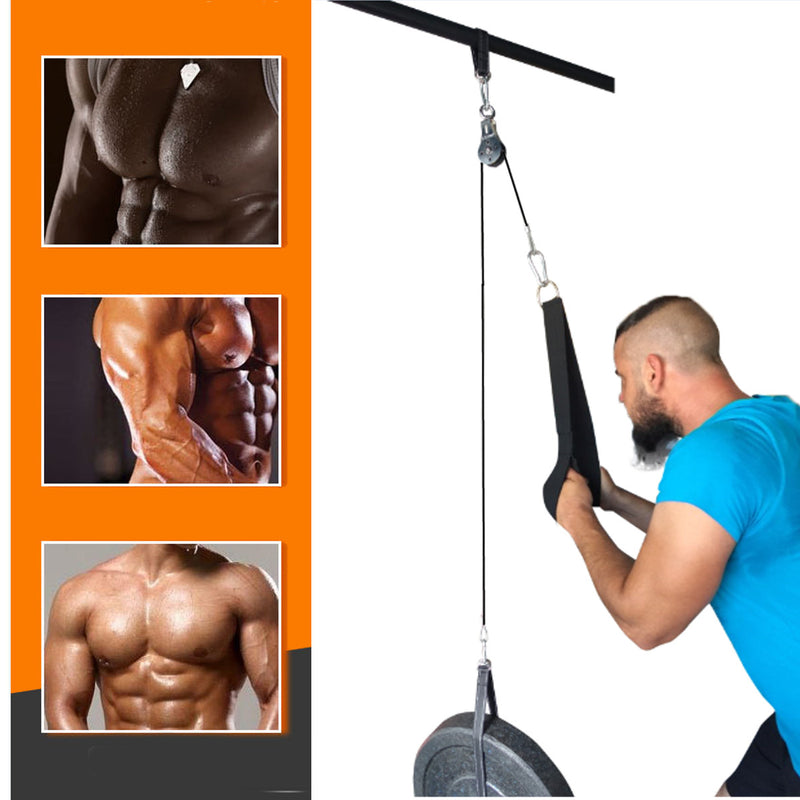 Fitness Pulley Cable Machine System 